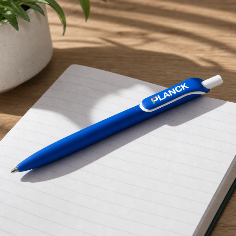 Een duurzame pen voor Planck