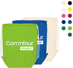 Katoenen Rugtas - 155 g/m² - kleuren